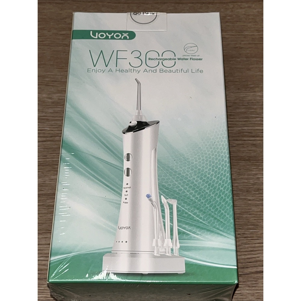 VOYOR Water Flosser Oral Irrigator Cordless Rechargeable Dental Water New/Sealed